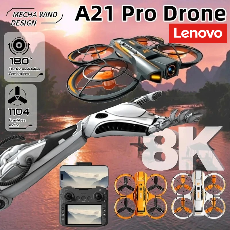 Drone Photogrammetry - Lenovo A21 Pro Drone 4K Professional