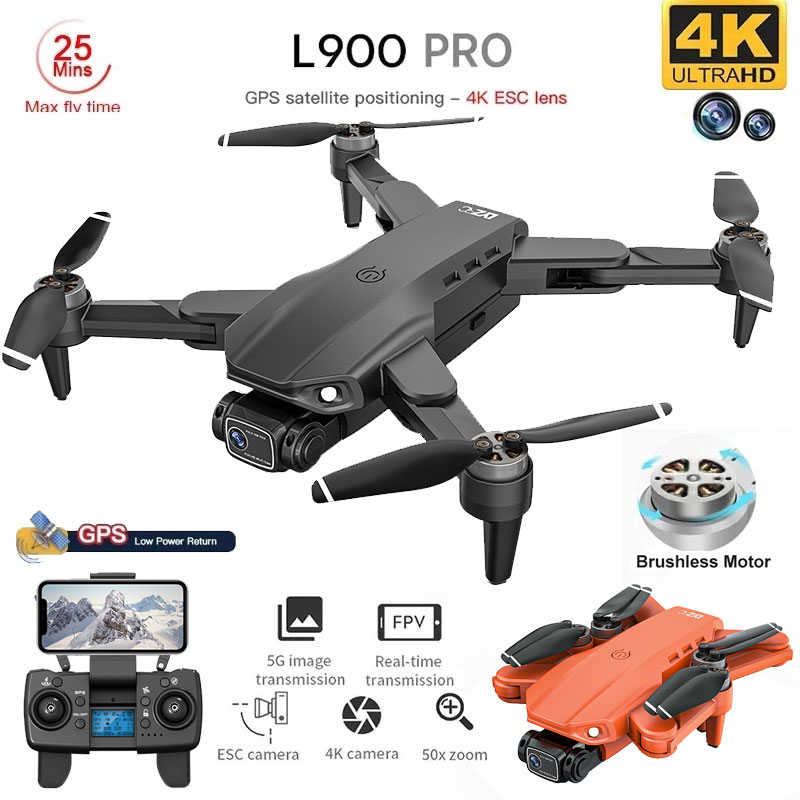 Drone Photogrammetry - L900 Pro GPS Drone 4K Professional