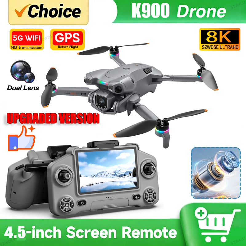 Drone Photogrammetry - New K900 MAX GPS Drone with