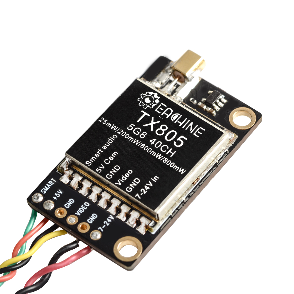Drone Thermal Imaging - Eachine TX805 VTX 5.8G 40CH 25mW