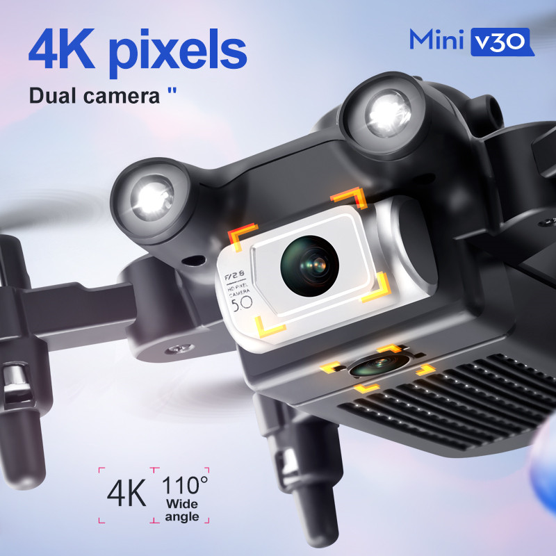 Mini V30 WiFi FPV Drone With 4 - đánh giá và giá Drone Video Production