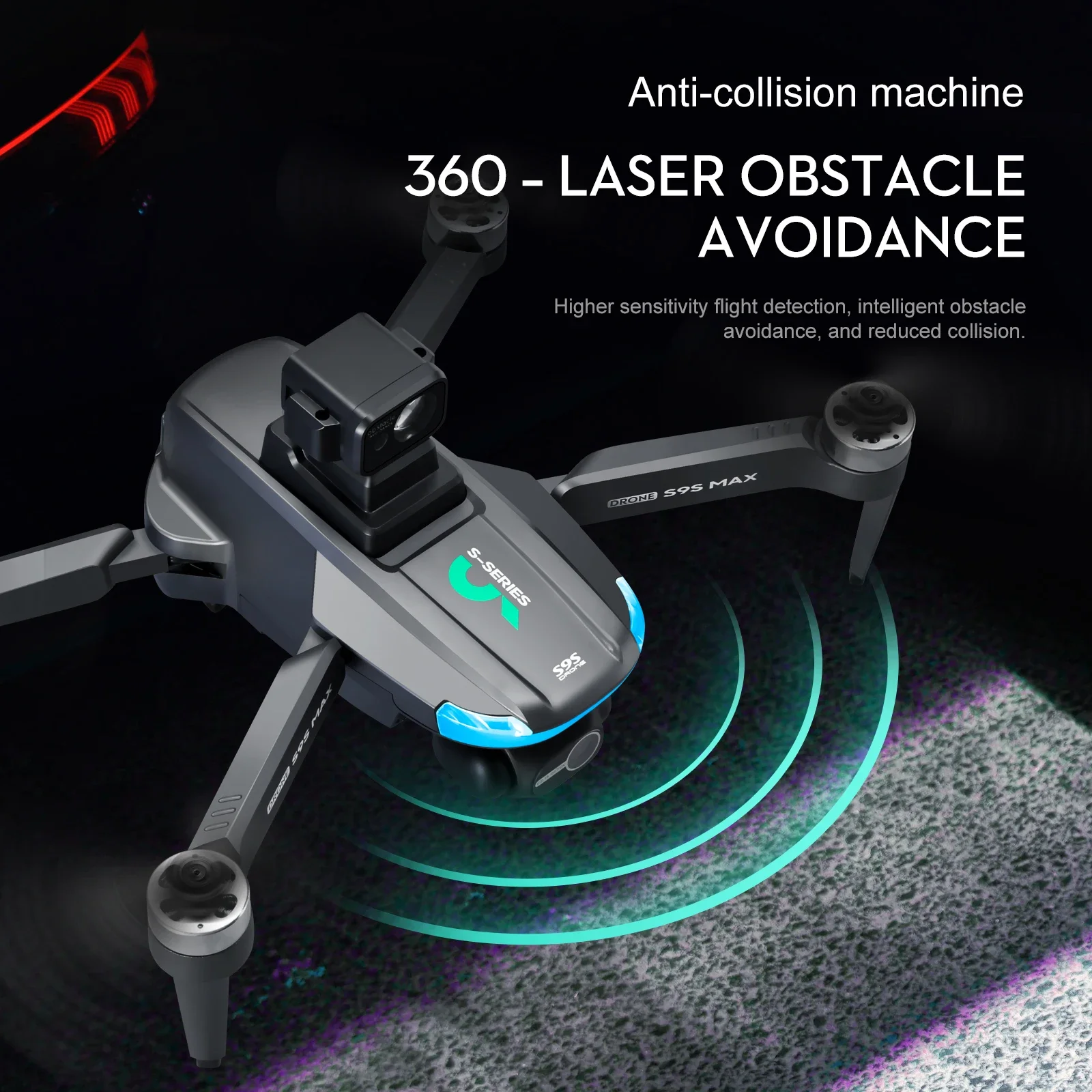 NEW S9S MAX MINI Drone 4K 2-Ax - đánh giá và giá Drone Video Production