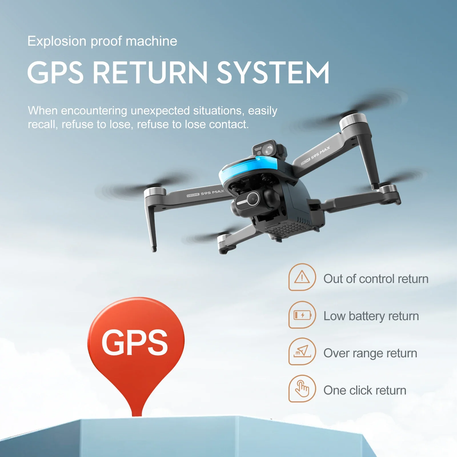 NEW S9S MAX MINI Drone 4K 2-Ax - đánh giá và giá Drone Video Production