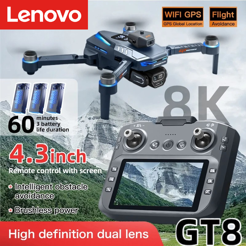 Lenovo GT8 Drone 8K Profession - đánh giá và giá Drone Photogrammetry