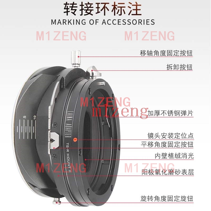 Tilt&Shift adapter ring for ca - đánh giá và giá Canon Camera Eos R50