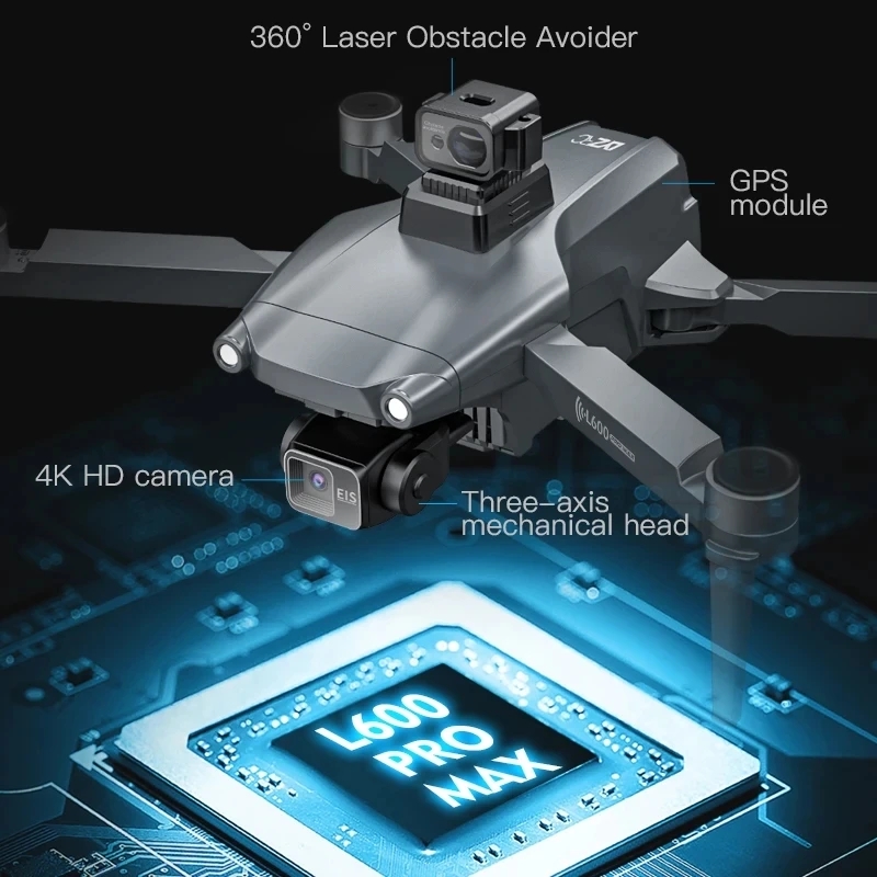L600 PRO MAX GPS Drone Profess - đánh giá và giá Drone Photogrammetry