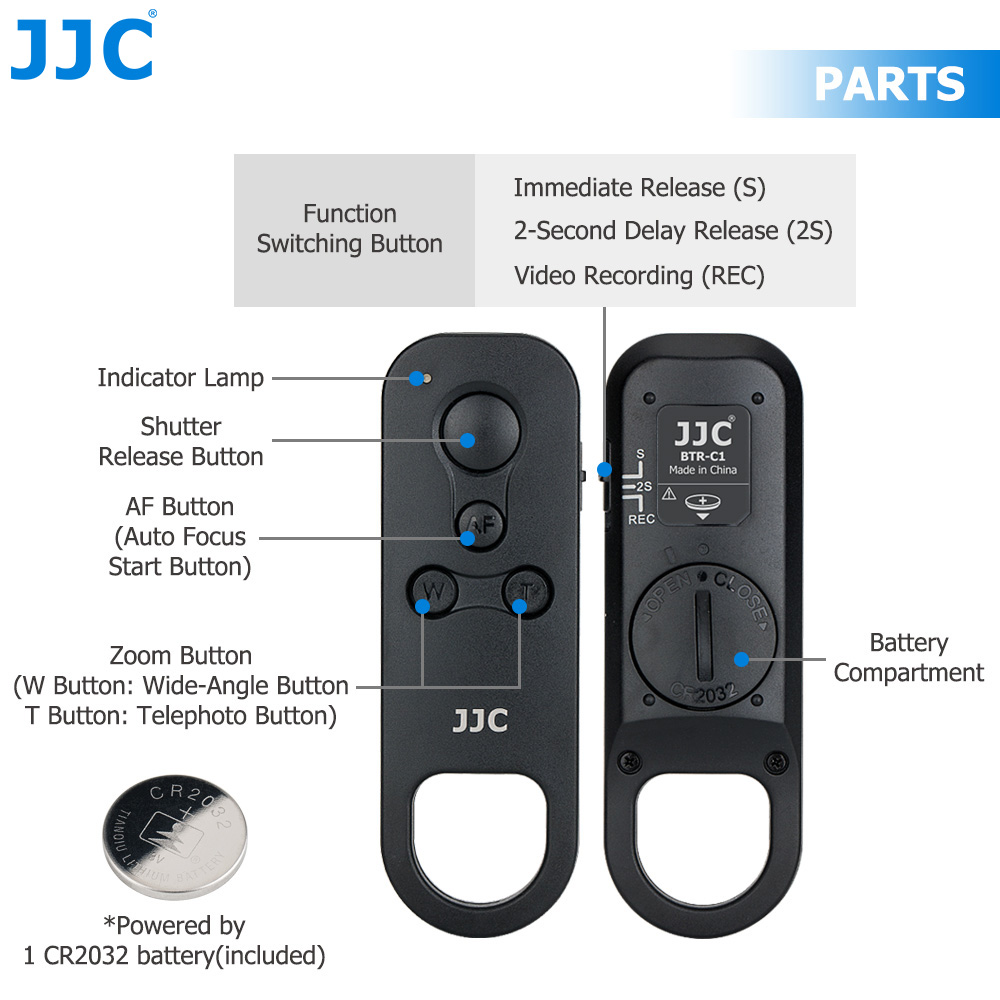 JJC BR-E1 Bluetooth Điều Khiển - đánh giá và giá Canon Camera Eos R50