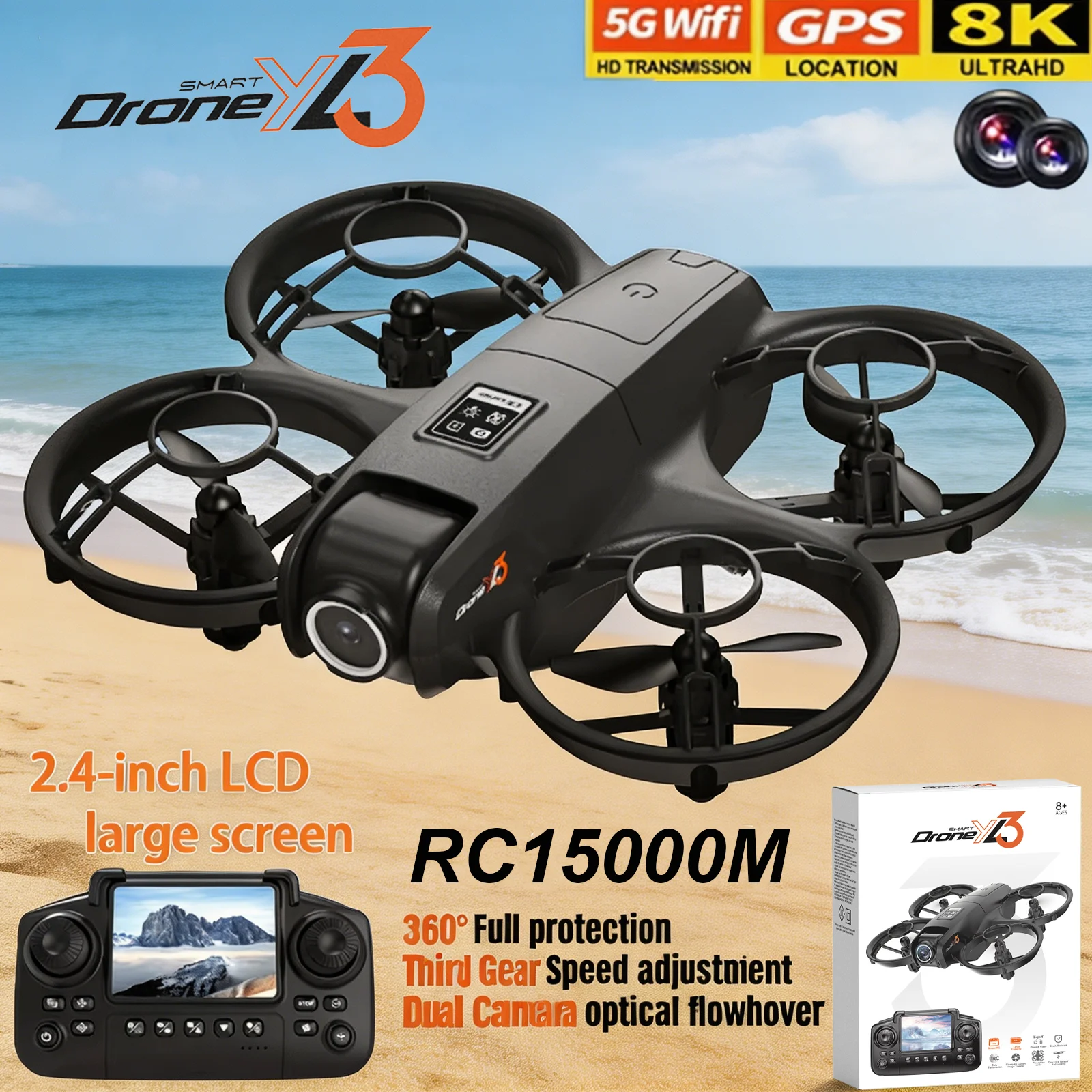 New YL3 RC Drone 8K 1080P Wide - đánh giá và giá Drone Photogrammetry