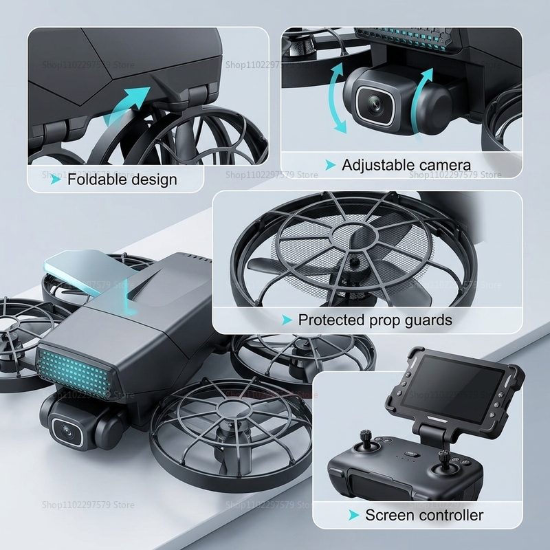 New Drones M8 GPS 8K Professio - đánh giá và giá Drone Photogrammetry