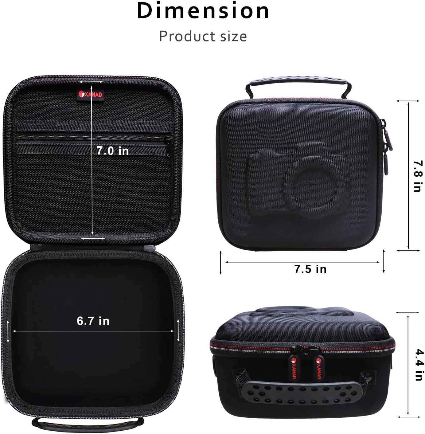 XANAD Hard Camera Case Bag Com - đánh giá và giá Canon Camera Eos R50