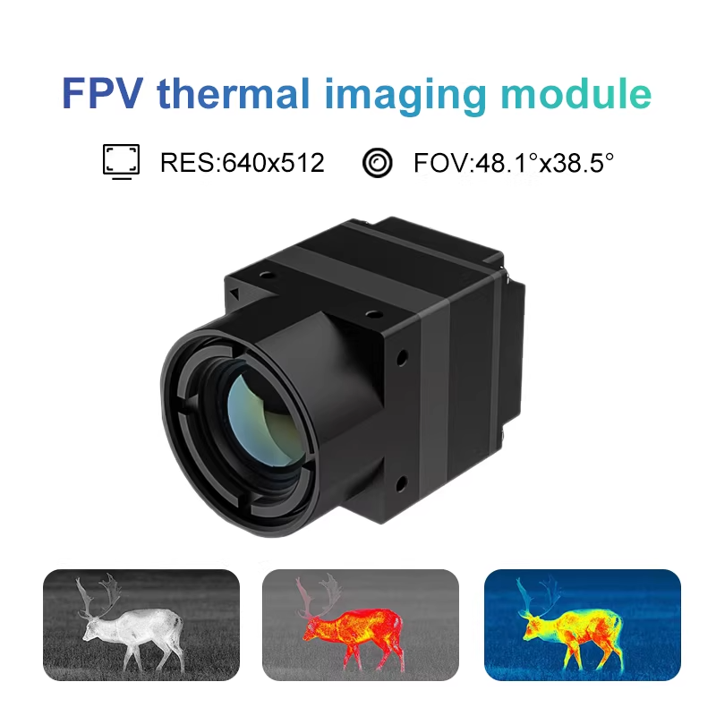 FPV Thermal Camera CVBS Interf - đánh giá và giá Drone Thermal Imaging