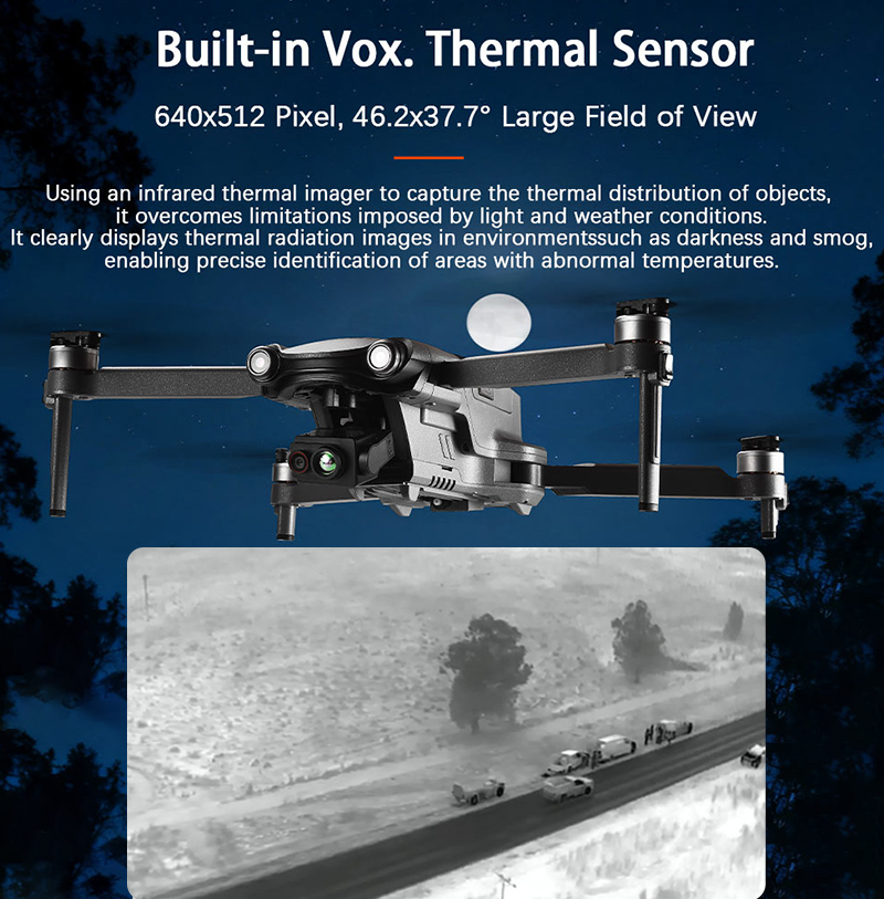 New Arrival 640x512 FPV Drone  - đánh giá và giá Drone Thermal Imaging