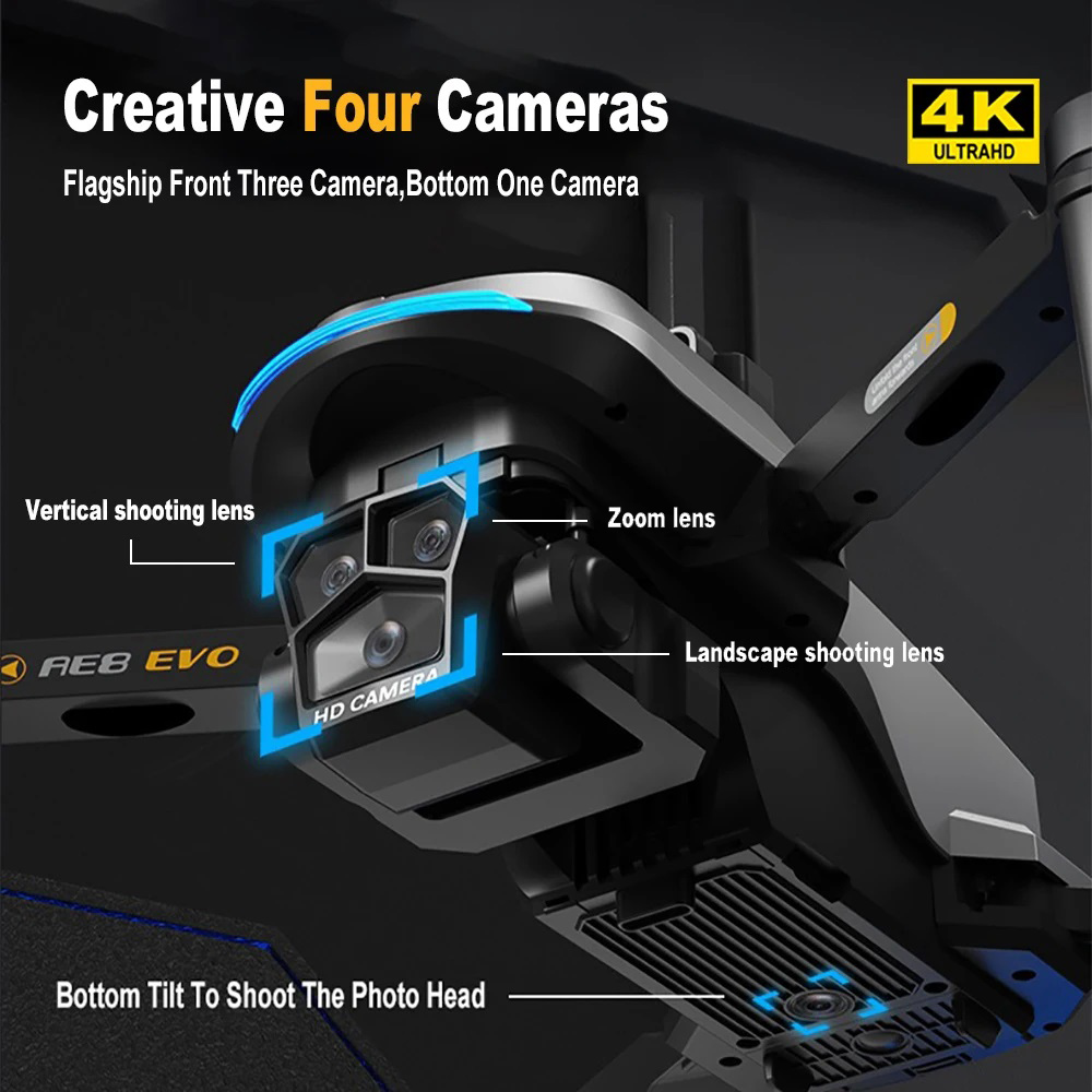 AE8 EVO Drone GPS 8K Professio - đánh giá và giá Drone Multispectral